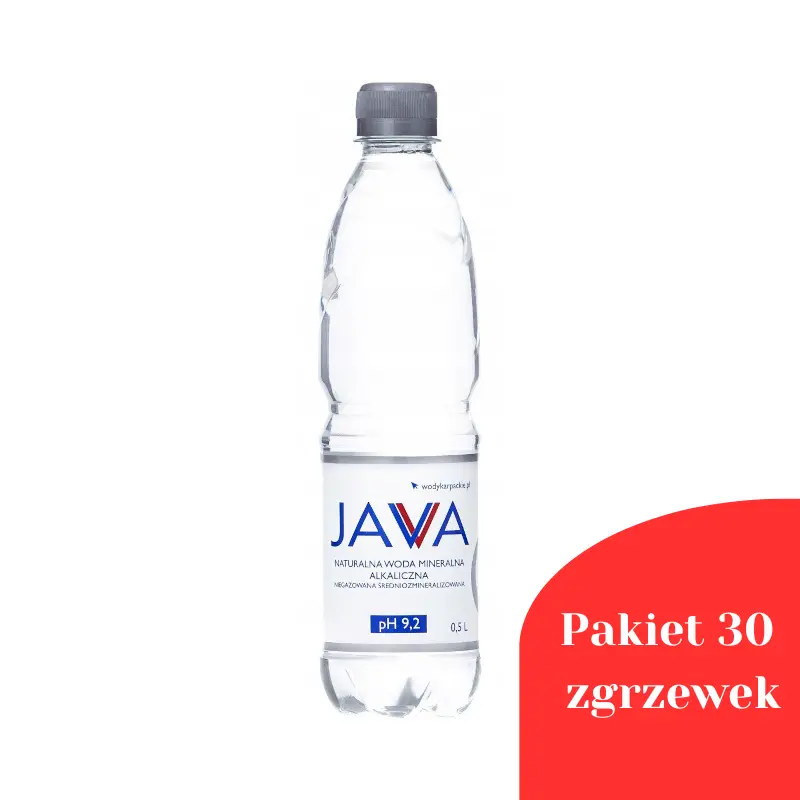 Pakiet 30 zgrzewek Java 0,5l
