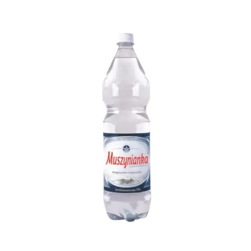 Muszynianka gazowana 1,5l - zgrzewka 6 sztuk