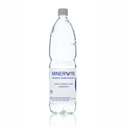 Minervita gazowana 1,5l - zgrzewka 6 sztuk