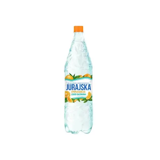 Jurajska smak pomarańcza - lekko gazowana 1,5 l x 6 szt.