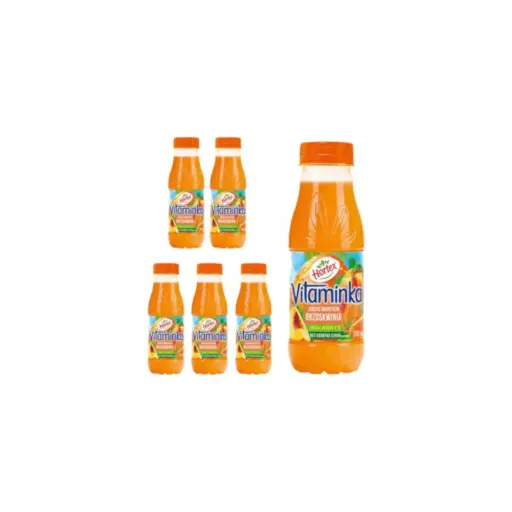 HORTEX VITAMINKA SOK JABŁKO MARCHEW BRZOSKWINIA 300ml - 6 szt.
