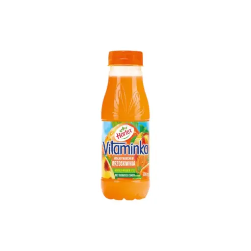 HORTEX VITAMINKA SOK JABŁKO MARCHEW BRZOSKWINIA 300 ml - 1 szt.