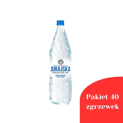 Pakiet 40 zgrzewek Jurajska 1,5l Niegazowana