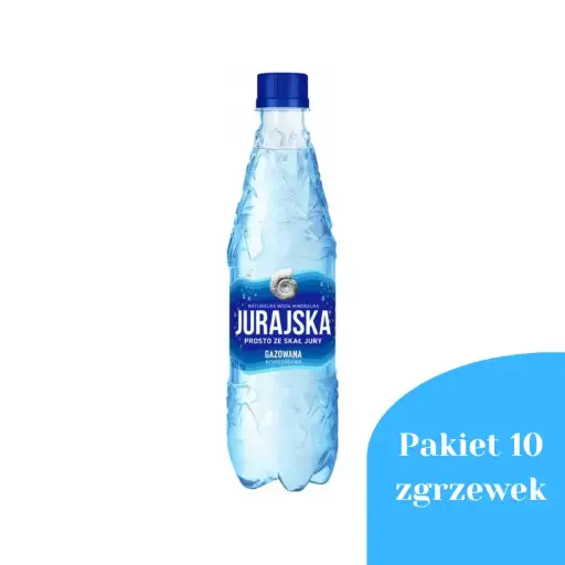Pakiet 10 zgrzewek Jurajska 0,5l Gazowana
